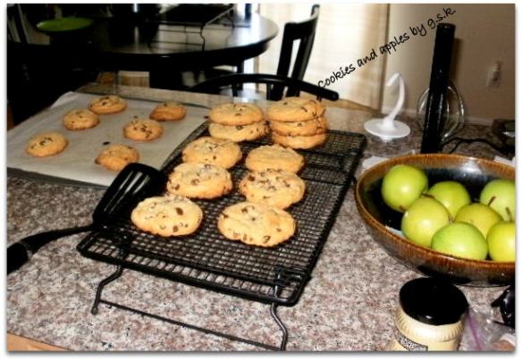 cookies and apples